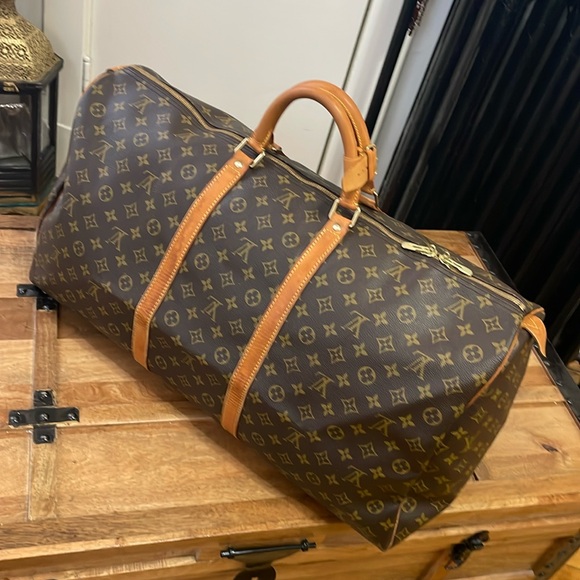 Louis Vuitton Brown Monogram Travel Bag - Picture 1 of 16